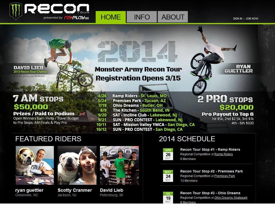 Recon Tour 2014