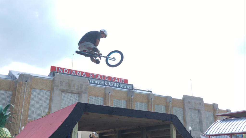 Rich Hoppe / Table Top over the State Fair Coliseum! 